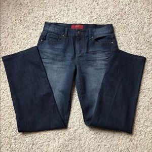 6.8 For True Prosperity Stretch Straight Leg Dark